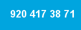 920 417 38 71 920 417 38 71